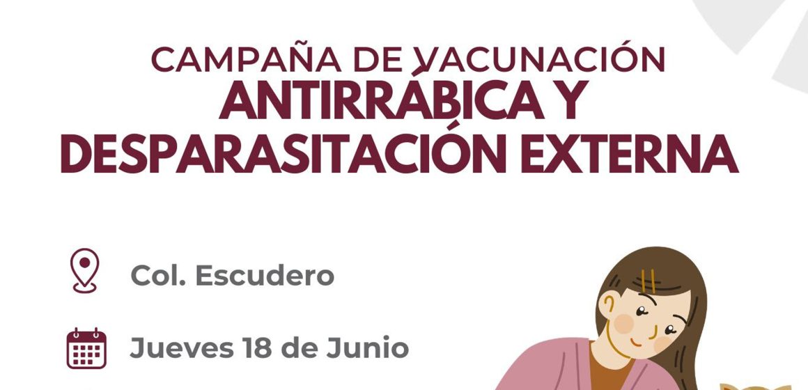 Invita Gobierno de Tecate a vacunar mascotas gratis