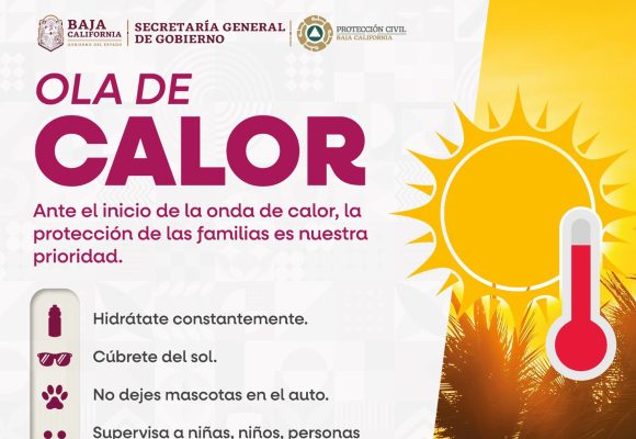 Inicia ola de calor; alertan por temperaturas extremas