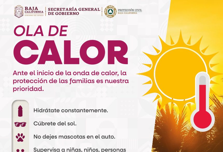 1 Inicia ola de calor; alertan por temperaturas extremas