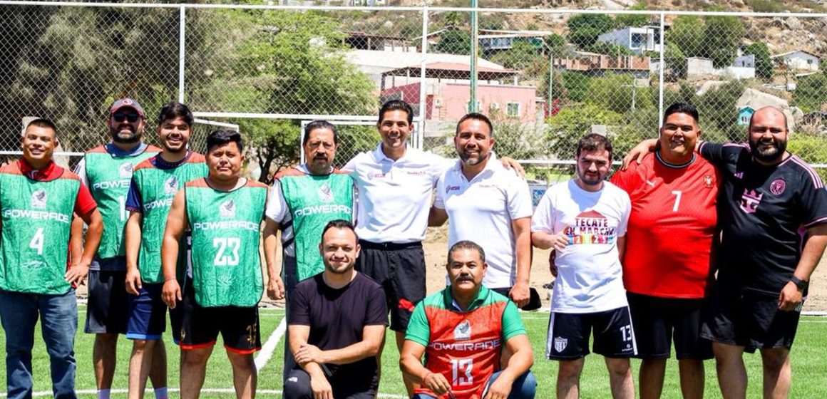 1 Tecate estrena su primera cancha de Fut5