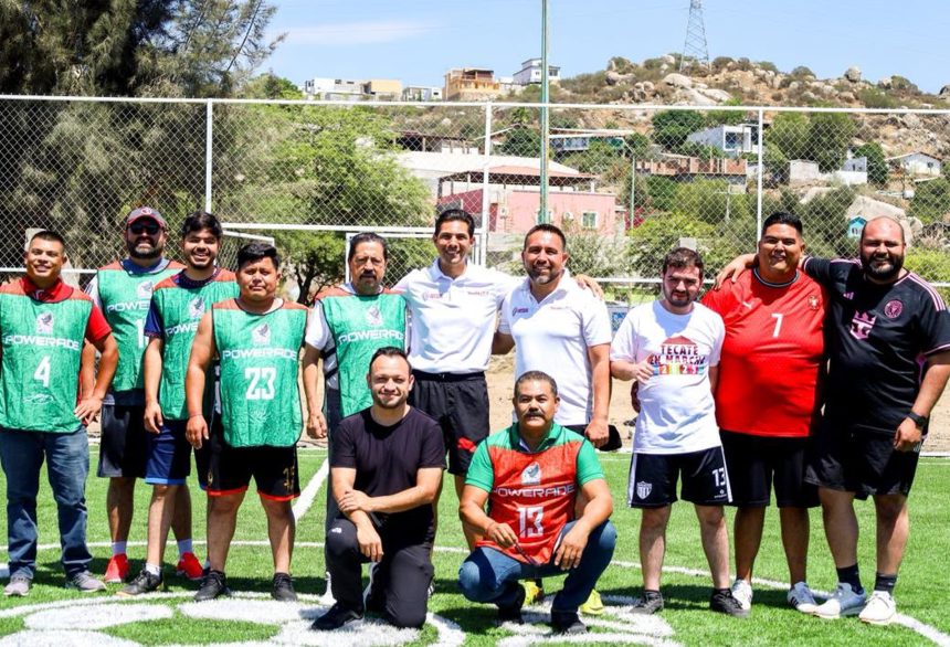 1 Tecate estrena su primera cancha de Fut5