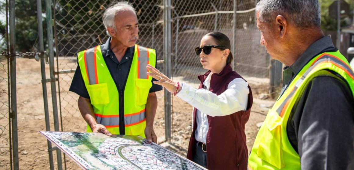 1 Mónica Vega entrega obra que fortalece la conducción de aguas residuales en Tijuana