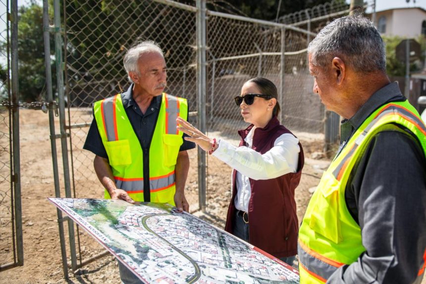 1 Mónica Vega entrega obra que fortalece la conducción de aguas residuales en Tijuana