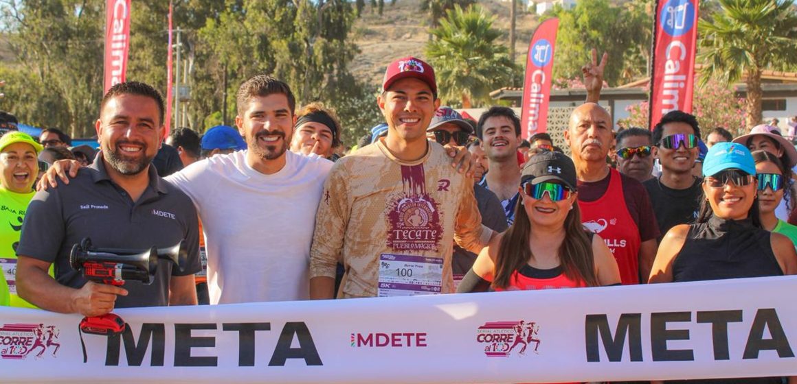 Más de mil corredores disfrutan serial entre viñedos