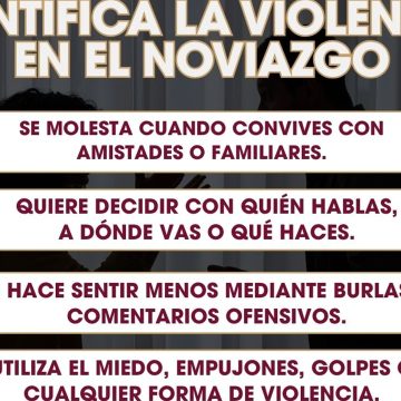 1 Promueve SSPCM la detección de violencia en el noviazgo