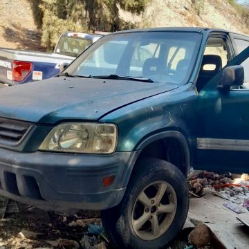 Recupera Policía de Tecate vehículo robado