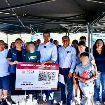 1 Román Cota anuncia nuevo parque comunitario en La Sierrita