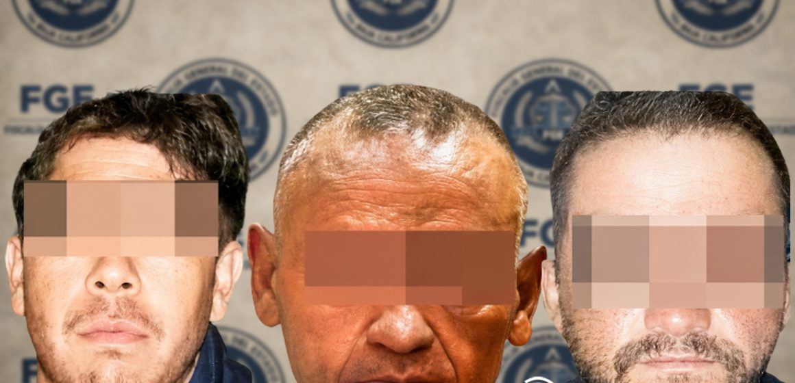 1 Detienen a tres responsables de robos violentos