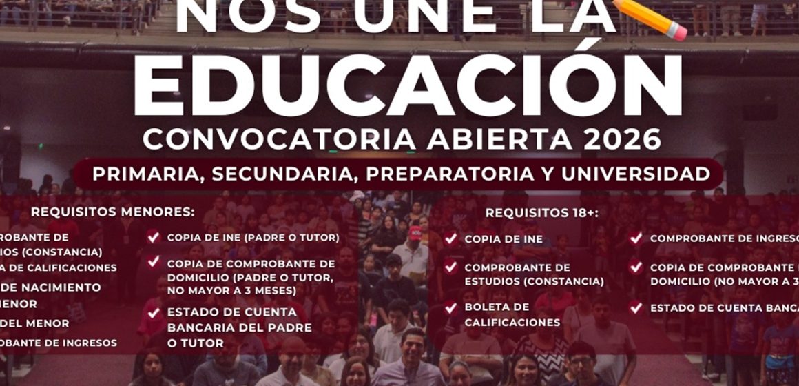 1 Gobierno de Tecate abre convocatoria de becas 2026