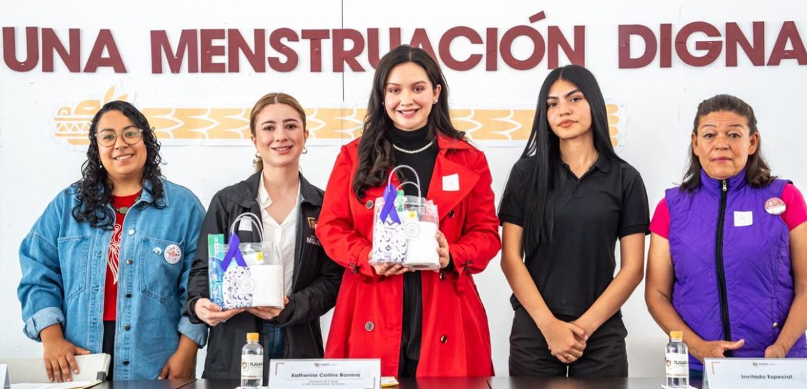 Entrega Gobierno de Tijuana 150 kits de gestión menstrual a niñas y adolescentes