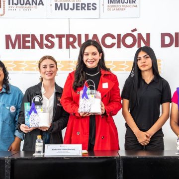1 Entrega Gobierno de Tijuana 150 kits de gestión menstrual a niñas y adolescentes