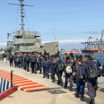 1 Fortalece SSPCM formación de jóvenes con visita educativa a la Zona Naval