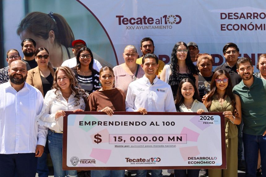 Impulsa Tecate a emprendedores con nuevos apoyos económicos