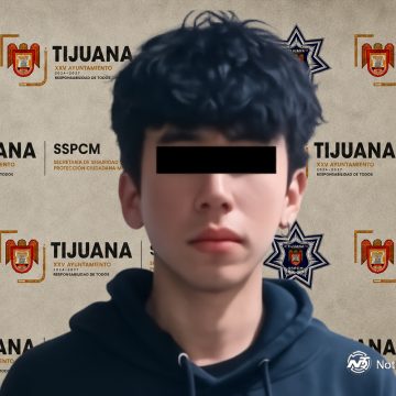 1 Aseguran a joven por realizar grafiti en instalaciones del Parque de la Amistad