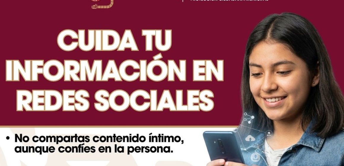 Exhortan a evitar compartir contenido íntimo en internet