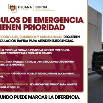 Exhortan a ceder paso a emergencias