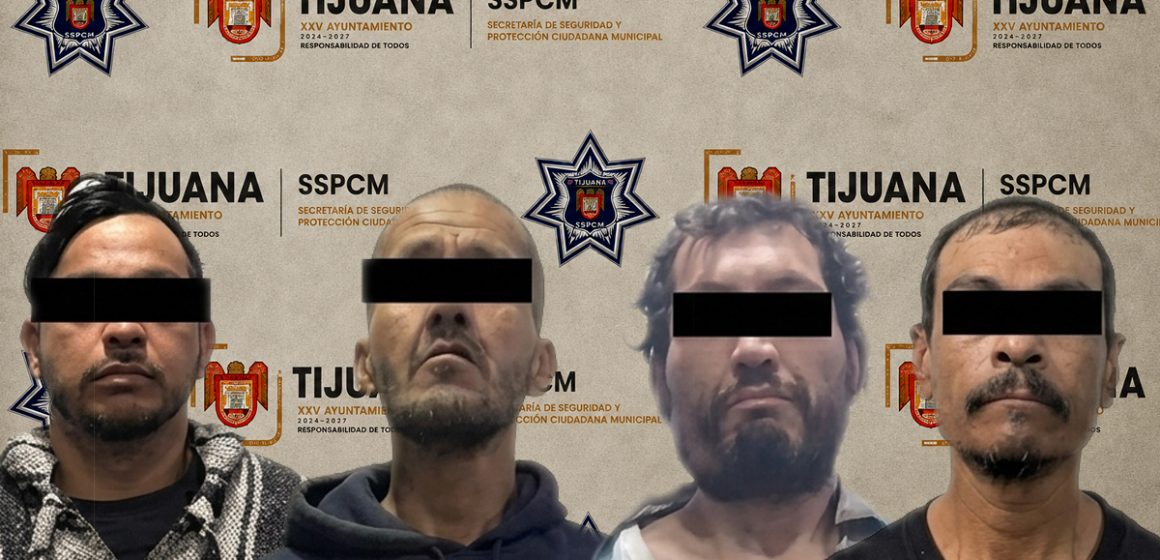 Capturan a cuatro personas con órdenes de aprehensión durante operativos