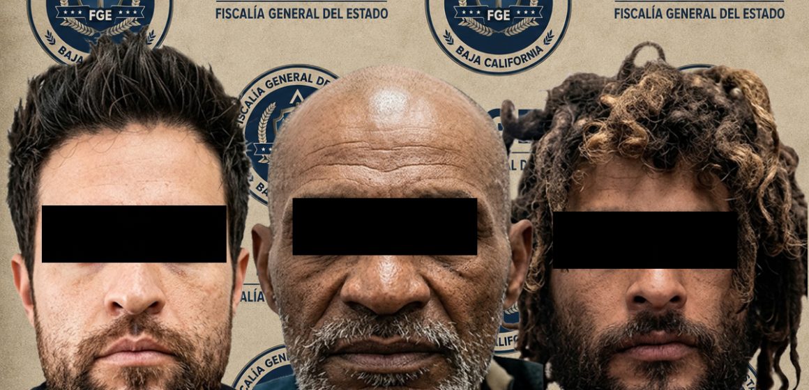 1 Detienen a tres acusados de robo violento