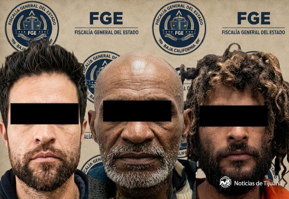 Detienen a tres acusados de robo violento