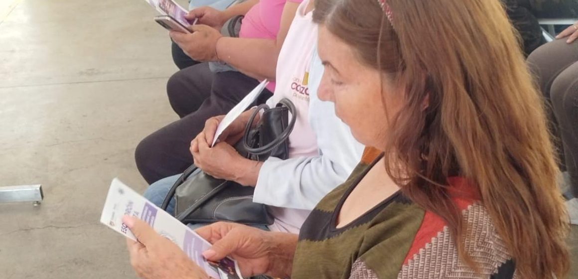 Imparte SSPCM plática contra la violencia