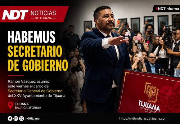 Ramón Vázquez, nuevo Secretario de Gobierno de Tijuana