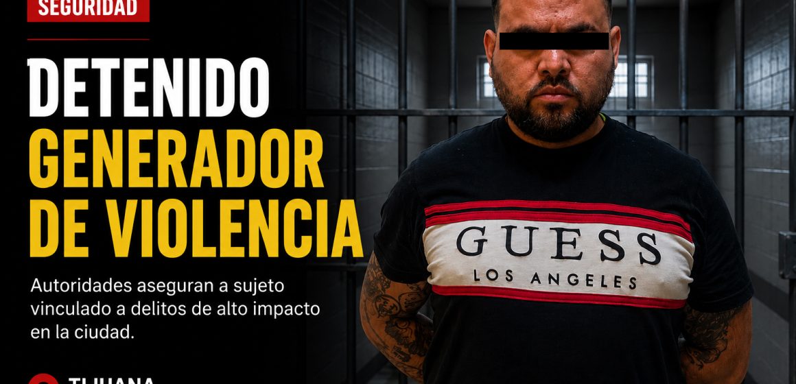 cinta Detienen a Iván en Villa Fontana; traía una pistola “Five-seveN”