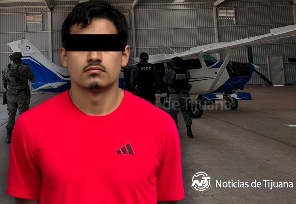 Localizan hangar clandestino y aseguran avioneta en el Valle de Mexicali