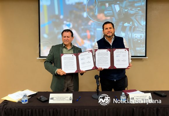 Firman STIRTT y Ayuntamiento de Tijuana convenio de colaboración