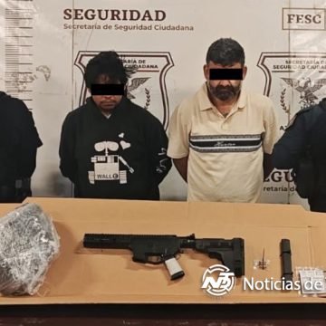 Captura FESC a sujetos armados tras persecución en Tecate