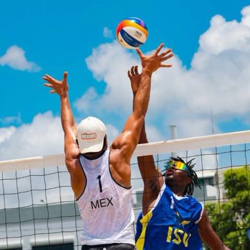 1 México avanza invicto a cuartos en voleibol de playa