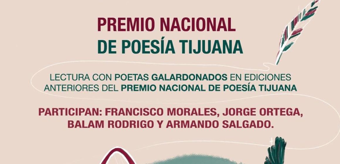 1 Cuatro poetas premiados se reunirán en Tijuana
