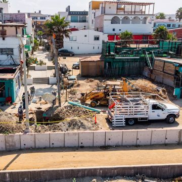 Amplía CESPT obras de renovación sanitaria en Paseo Costero