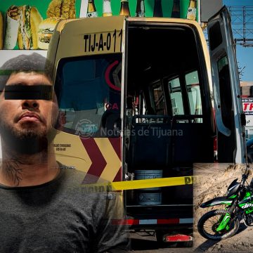 1 Cae sospechoso armado tras ataque a chofer de calafia