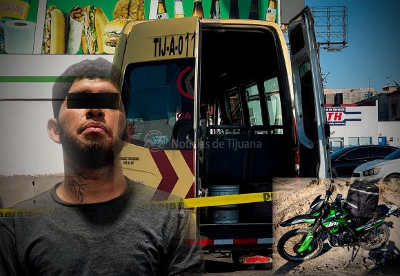 Cae sospechoso armado tras ataque a chofer de calafia