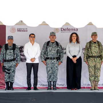 1 Guardia Nacional estrena compañía con capacidad para 120 elementos
