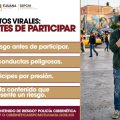 SSPCM recomienda evitar retos virales que pongan en riesgo a usuarios