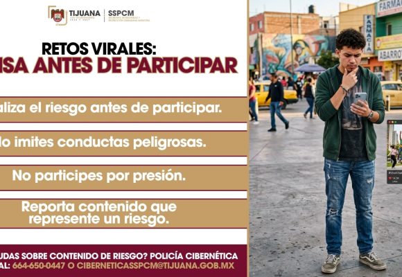 SSPCM recomienda evitar retos virales que pongan en riesgo a usuarios