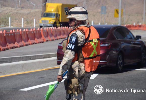 GN releva a militares en filtros de El Centinela; aumentan tiempos de revisión