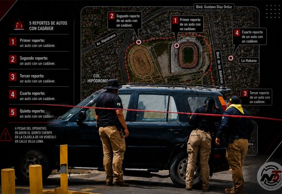 Localizan cuerpo sin vida en cajuela de una camioneta en Rancho Grande