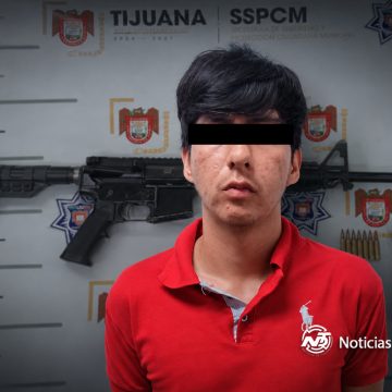 Adolescente Cae adolescente con fusil calibre .223 en Sánchez Taboada